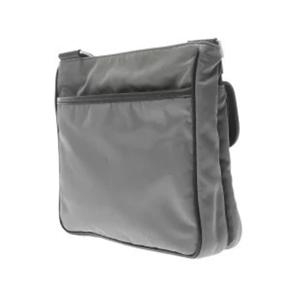 Prada Shoulder Black Bag Slate Gray
